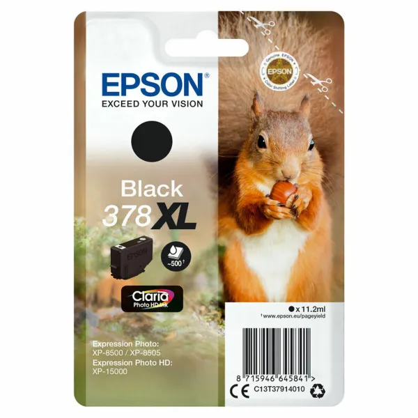Originali rašalo kasetė Epson C13T37914010 Juoda