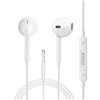 BWOO vadu austiņas 3,5 mm stereo, baltas | Pirkt tiešsaistē — Megaluks