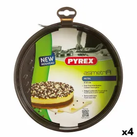 Orkaitė forma Pyrex Asimetria Apskritas Metalinis 4 vnt. 20 cm