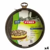 Orkaitė forma Pyrex Asimetria Apskritas Metalinis 4 vnt. 20 cm