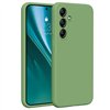 Силиконовый чехол Etteri для Samsung Galaxy A55 5G светло-зеленый