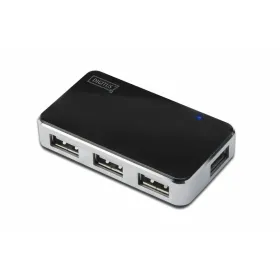 USB-jaotur Digitus DA-70220 Must Must/Hall