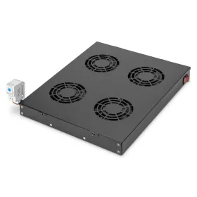 Komutacinės spintos ventiliatorius Digitus by Assmann DN-19 FAN-4-HO-SW