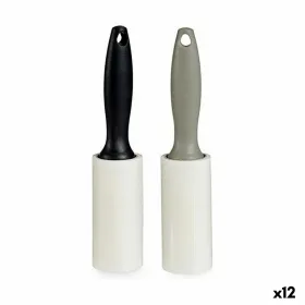 Lint-removing Wheel Black Grey 5 x 22 x 5 cm (12 Units)