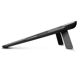 Keittiöveitsi Kinvara Musta Hopeinen Ruostumaton teräs Muovinen 2,7 x 24,3 x 1,8 cm (12 osaa)