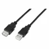 Ilginamasis laidas TooQ FS20200M-B 1,8 m USB Juoda 1,8 m