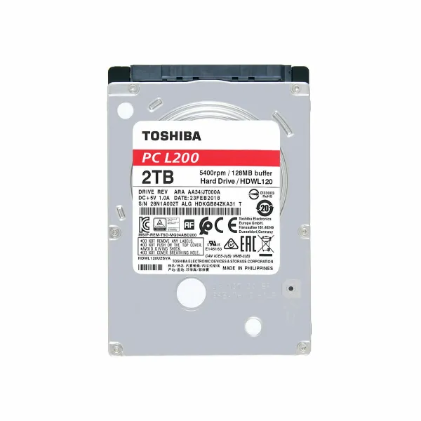 Kietasis diskas Toshiba HDKGB91ZKA01T 2,5" 2 TB
