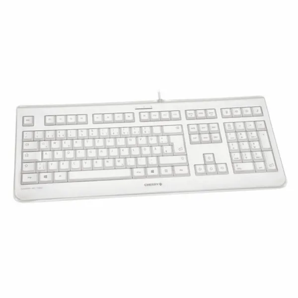 Klaviatuur Cherry JK-1068ES-0 Valge Hispaaniakeelne Qwerty