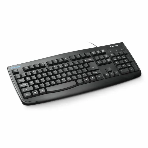 Klaviatūra Kensington K64407ES Ispaniška Qwerty Juoda