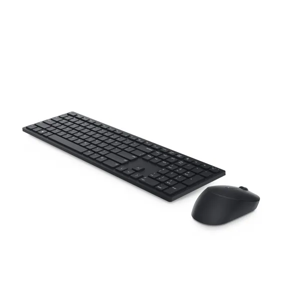 Klaviatūra ir pelė Dell KM5221WBKB-SPN Juoda Ispaniška Qwerty