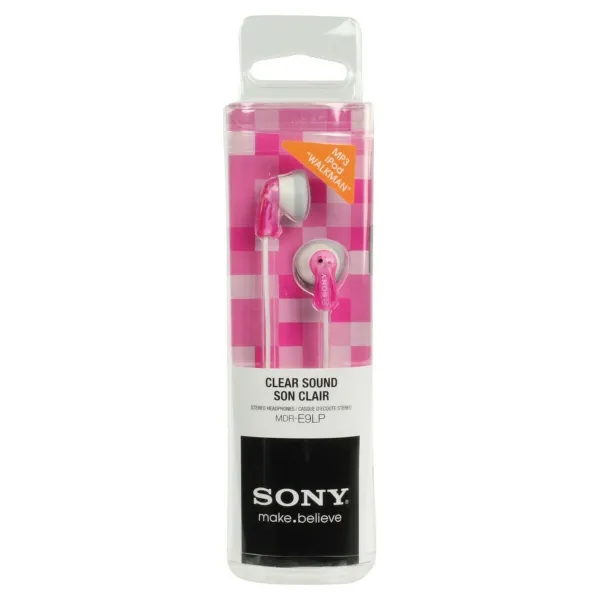 Ausinės Sony MDR E9LP in-ear Rožinė