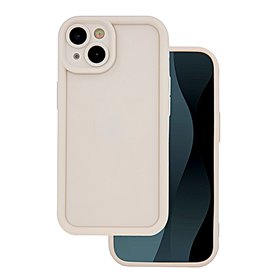 Rim TPU case for iPhone 12 6,1&quot beige