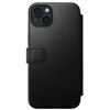 Nomad Modern Leather Folio case for iPhone 15 Plus 6,7&quot black