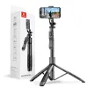 Crong SelfieGo Ultra – Aluminum Bluetooth Selfie Stick Tripod (Black)