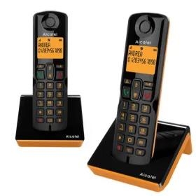 Fiksuotojo ryšio telefonas Alcatel ATL1425413 Juoda Oranžinė