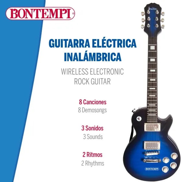 Spēļu Ģitāra Mazuļiem Bontempi ROCK