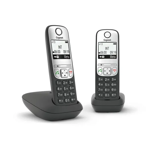Bezvadu Tālrunis Gigaset L36852-H2810-D201 Melns/Sudrabains
