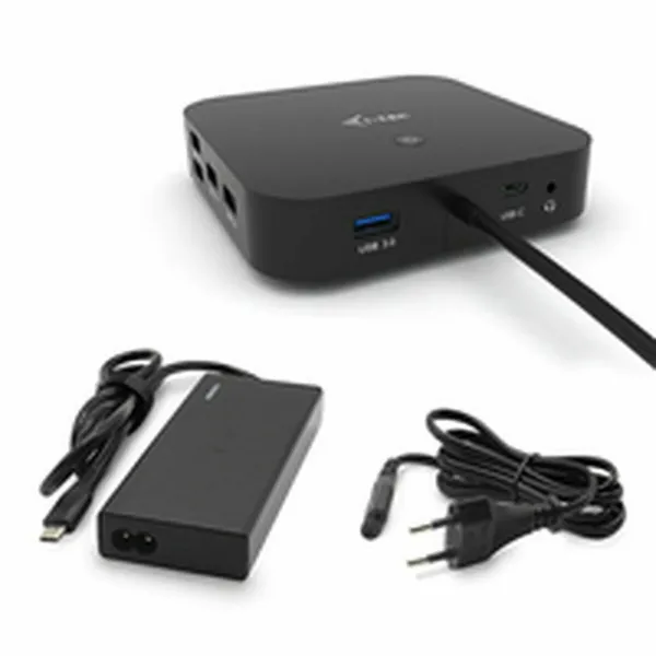 Pastiprinātāji i-Tec C31DUALDPDOCKPD65W Melns