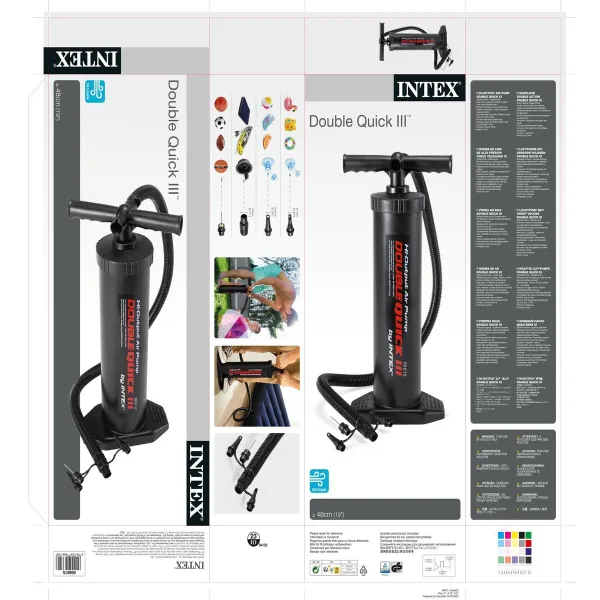 Õhupump Intex Double Quick III (3 Ühikut)