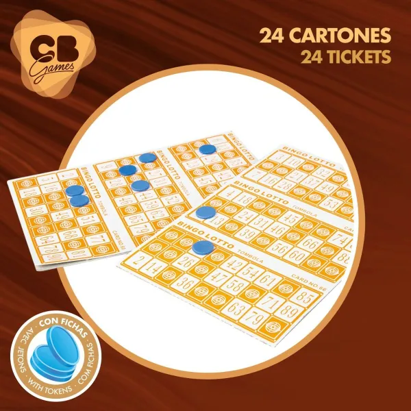Bingo CB Games Wood Plastic (2 Units)