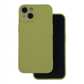 Silicon case for iPhone 15 Pro 6,1&quot olive