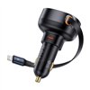 Baseus Enjoyment Pro Car Charger PD car charger 1x USB-C port 55W with cable black