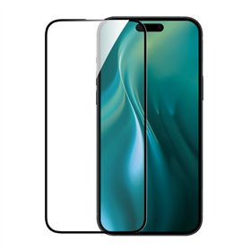 Etteri rūdīts stikls 9D priekš iPhone 16 Plus 6 | Pirkt tiešsaistē — Megaluks