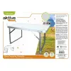 Folding Table Aktive White 60 x 40 x 40 cm (4 Units)