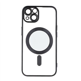 Color Chrome Mag case for iPhone 16e black