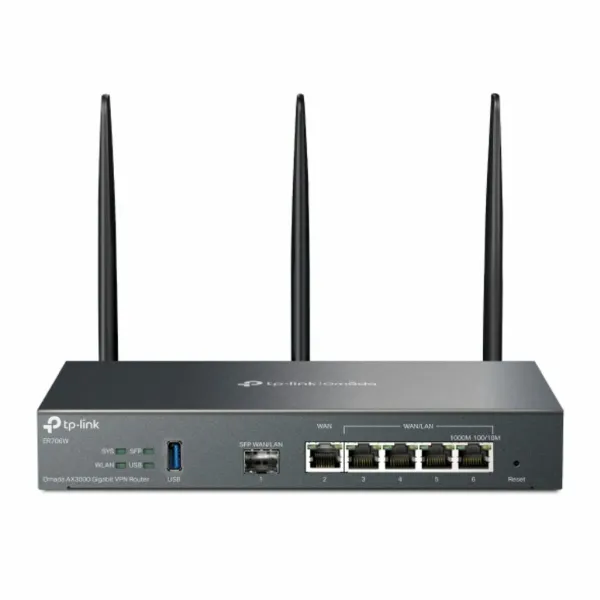 Router TP-Link ER706W White Black USB RJ45 Ethernet LAN USB 3.2