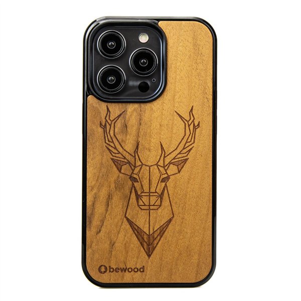 Bewood maciņš iPhone 15 Pro 6,1" Deer Imbuia | Pirkt tiešsaistē — Megaluks