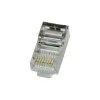 RJ45 Connecuzr LogiLink MP0003 100 gb. Sudrabains