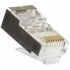 RJ45 Connecuzr LogiLink MP0003 100 gb. Sudrabains