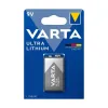 Baterijos Varta Ultra Lithium 1200 mAh 9 V