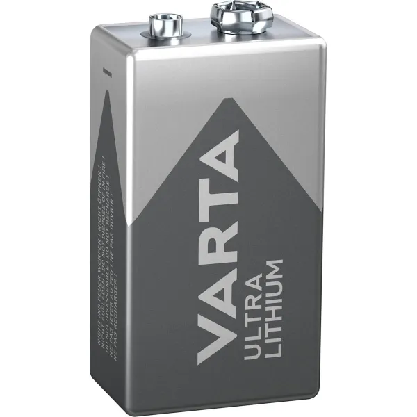 Baterijos Varta Ultra Lithium 1200 mAh 9 V