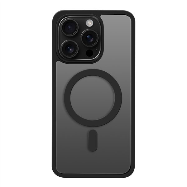 Satin Matt Mag iPhone 16 cace black