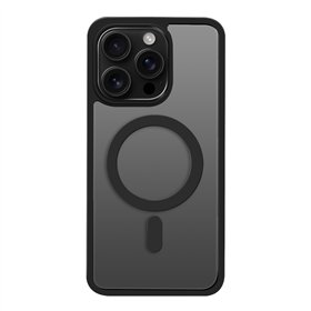 Чехол Satin Matt Mag для iPhone 16 Pro, черный
