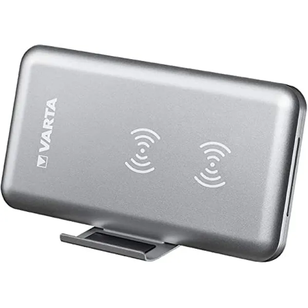 Juhtmeteta Akupank Varta Fast Wireless Hõbe