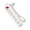 Strāvas virtene - 6 ligzdas ar Slēdzi EDM 41046 Schuko (3 m)