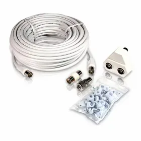 Коаксиальный кабель для ТВ-антенны Philips SWV2209W/10 Медь 15 m