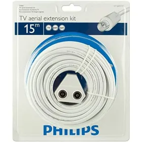 Коаксиальный кабель для ТВ-антенны Philips SWV2209W/10 Медь 15 m