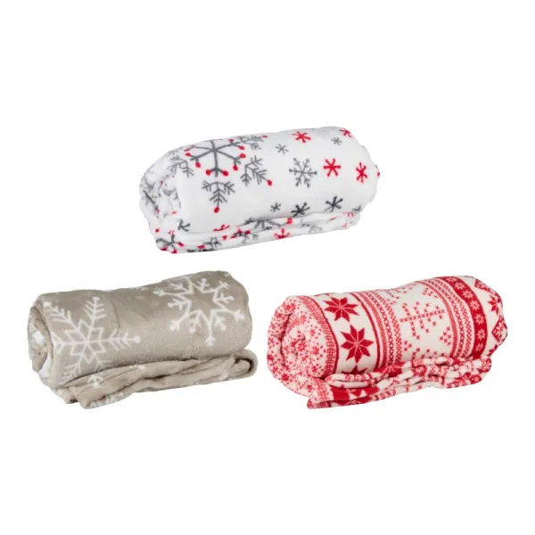 Arti Casa - Flannel Christmas Blanket 150x200 cm (Red)
