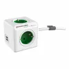 Kuutio monitoimiliittimillä Allocacoc Powercube Extended 1402 USB 250 V 16 A 1,5 m