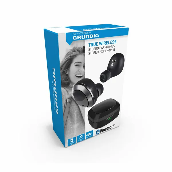 Bluetooth Kuulokkeet Mikrofonilla Grundig TWS Musta