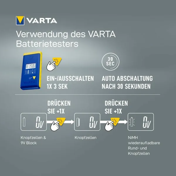 Patareid Varta LR44