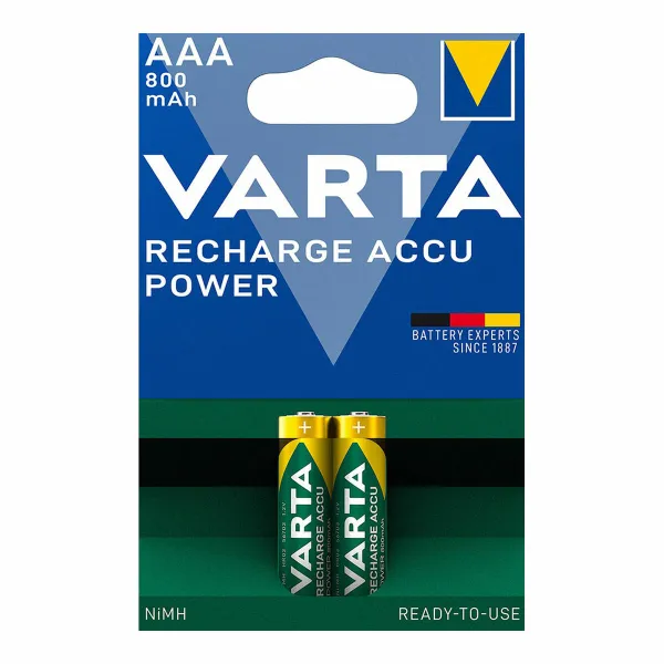 Ladattavat paristot Varta AAA 800MAH  2UD 1,2 V 800 mAh AAA