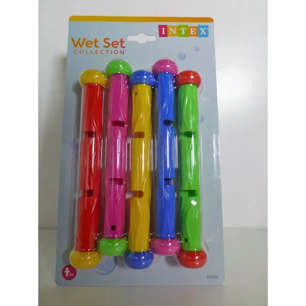 Upotettava sukelluslelu Intex 5 Kappaletta (12 osaa)