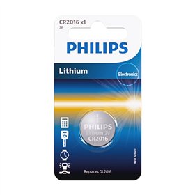 Battery PHILIPS CR2016 Minicells Lithium 1pc Blister