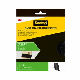 Kabeļa turētājs Scotch Melns 38,1 MM X 9,1 M