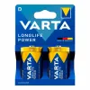 Baterijos Varta longlife power d - lr20 1,5 V LR20 Tipas D (2 Dalys) (2 vnt.)